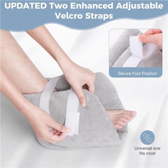 2 PCS Heel Protectors Cushion Pillows Heel Protector Pillow Off-Loading Heel - Picture 4 of 8